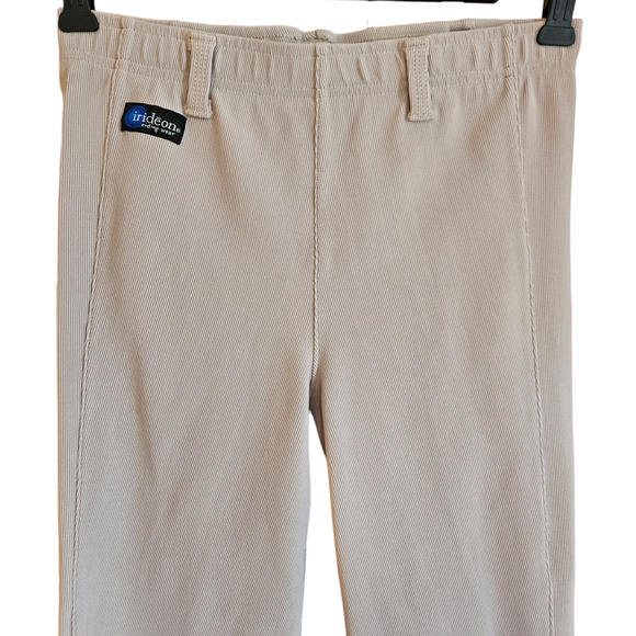Irideon Breeches Equestrian Riding Pants Knee Patch Tan Girl's Size Large Long - Picture 2 of 9
